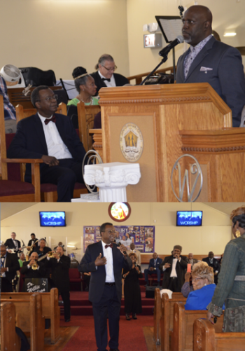 Pastor C. E. Watkins Welcomes Dr. Willie Wilson to Honor Pastors at St ...