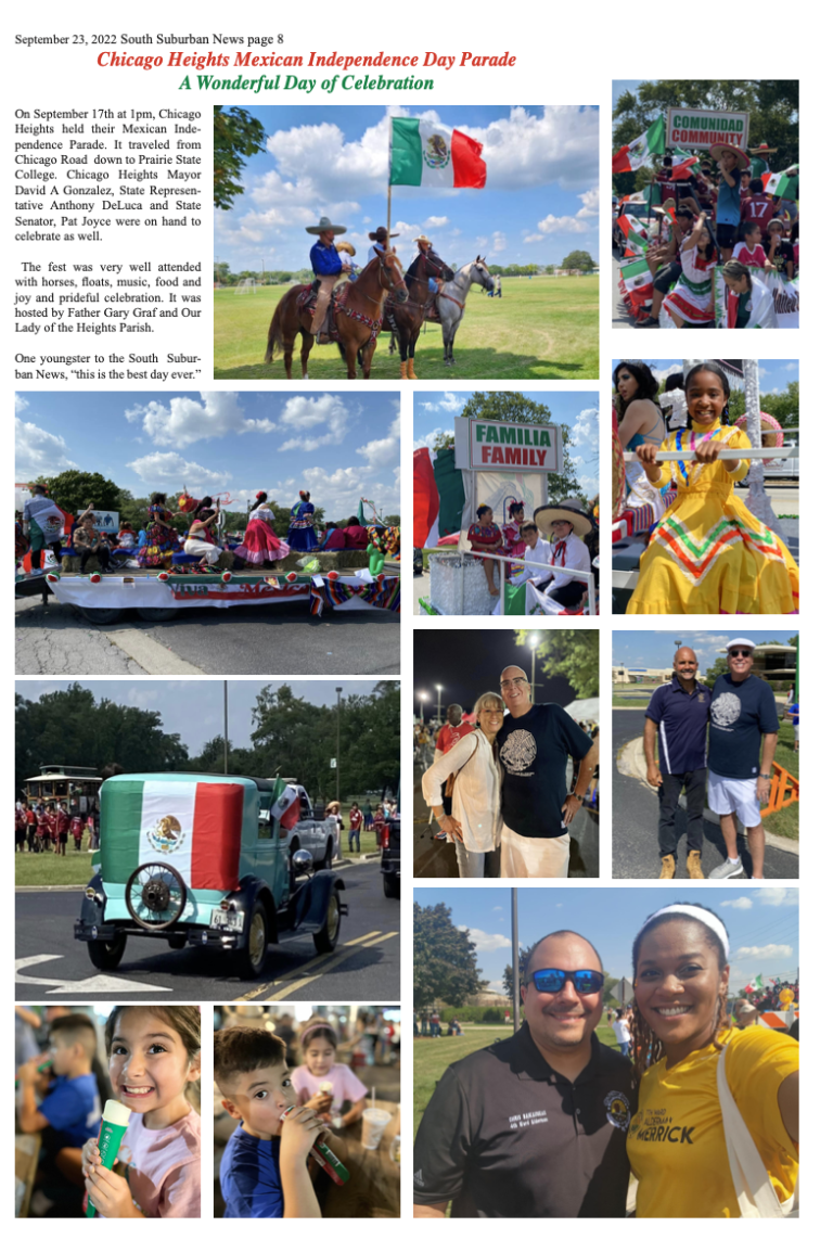 Chicago Heights Mexican Independence Day Parade A Wonderful Day of