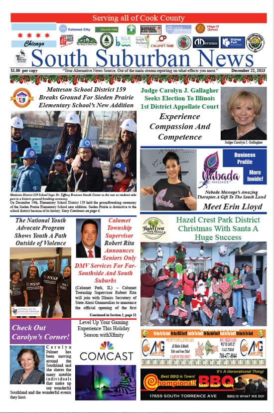 December 22, 2023, South Suburban News