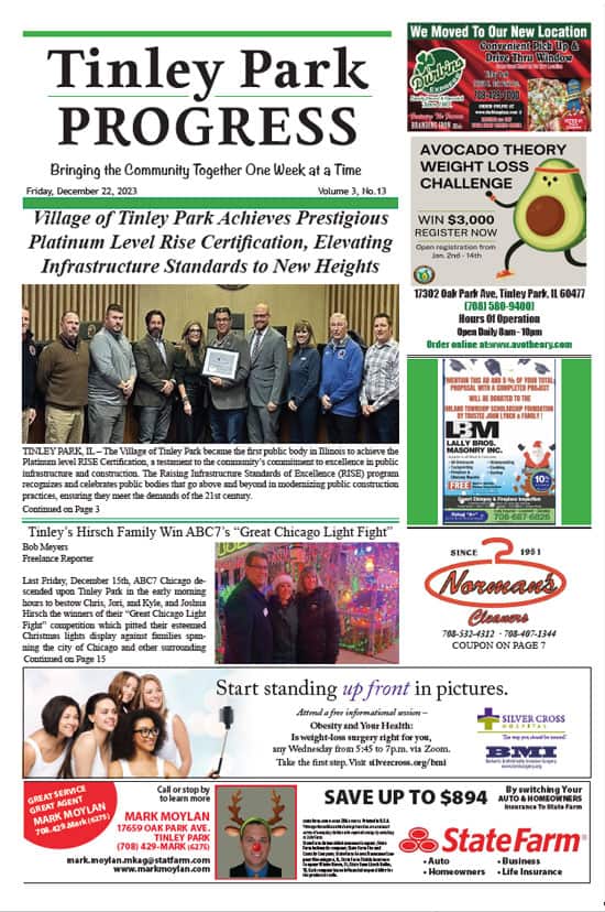 December 22, 2023, Tinley Park Progress