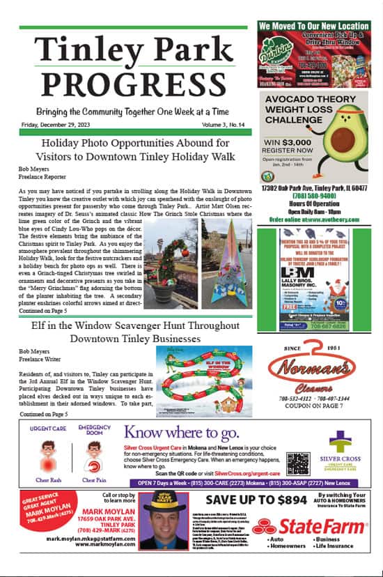 December 29, 2023, Tinley Park Progress
