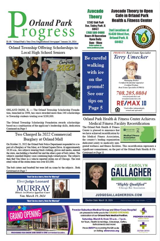 January 26, 2024, Orland Park Progress