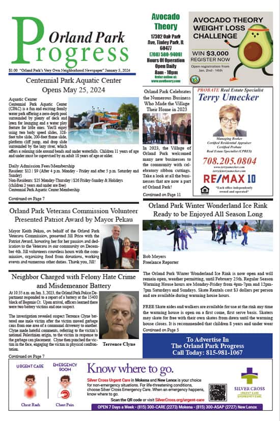January 5, 2024, Orland Park Progress