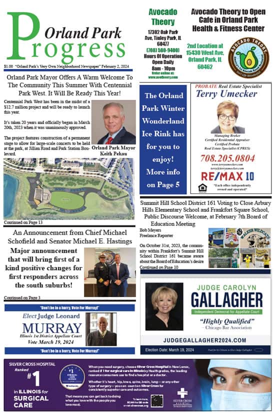 February 2, 2024, Orland Park Progress