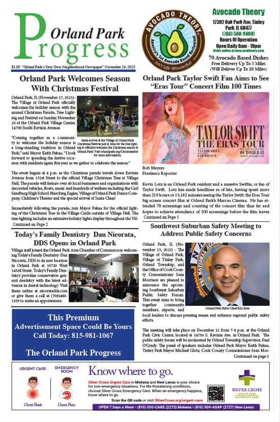 November 24, 2023, Orland Park Progress